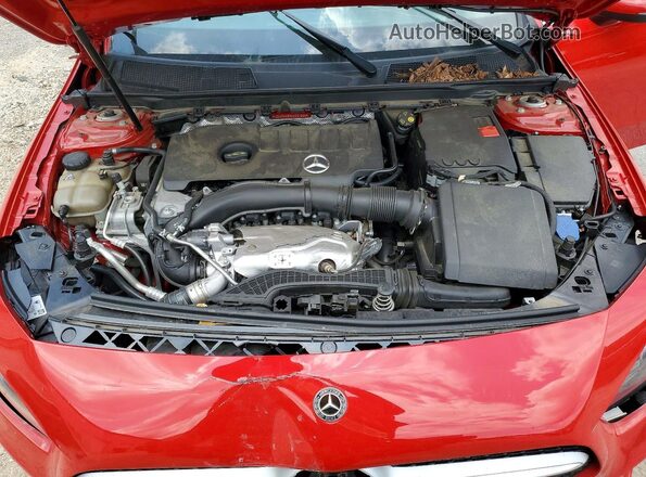 WDD3G4EB3KW034269 2019 MERCEDES-BENZ A Red უკანა სალონის ხედი