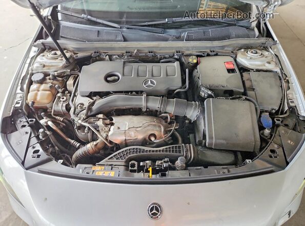 WDD3G4EB4KW011874 2019 MERCEDES-BENZ A Silver Vista interior trasera