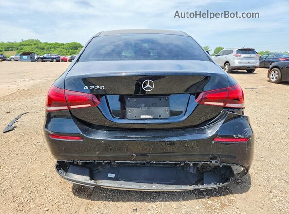 WDD3G4EB4LW036484 2020 MERCEDES-BENZ A Black Հետևի տեսք