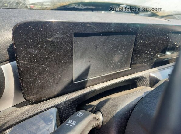 WDD3G4EB4LW036484 2020 MERCEDES-BENZ A Black Սարքավորումների վահանակի տեսք