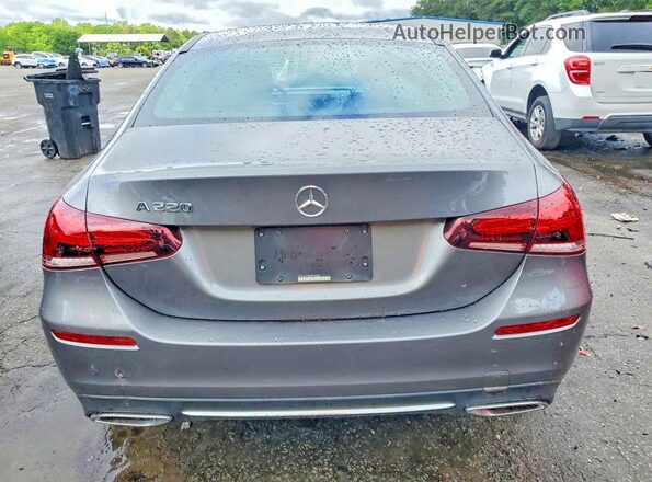 WDD3G4EB6KW025081 2019 MERCEDES-BENZ A Charcoal უკანა ხედი
