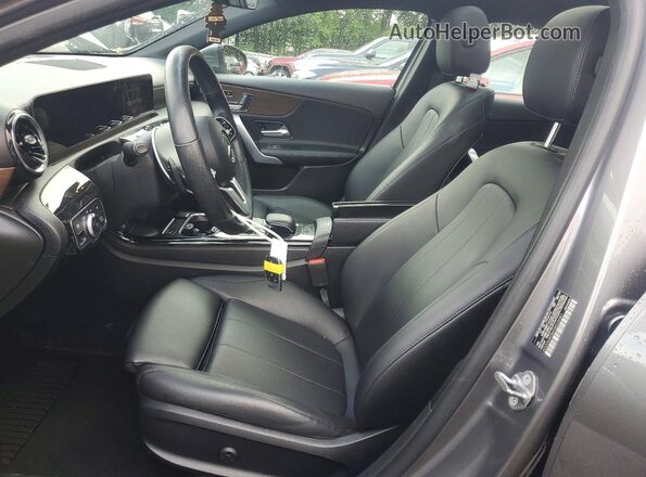 WDD3G4EB6KW025081 2019 MERCEDES-BENZ A Charcoal წინა სალონის ხედი