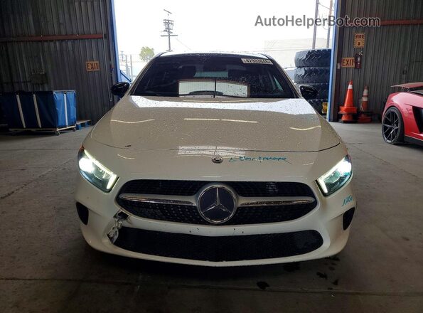 WDD3G4EB7KW021119 2019 MERCEDES-BENZ A White Front view