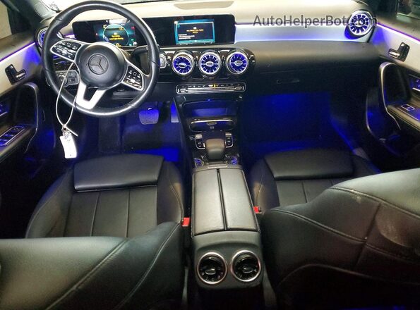WDD3G4EB7KW021119 2019 MERCEDES-BENZ A White Dashboard view