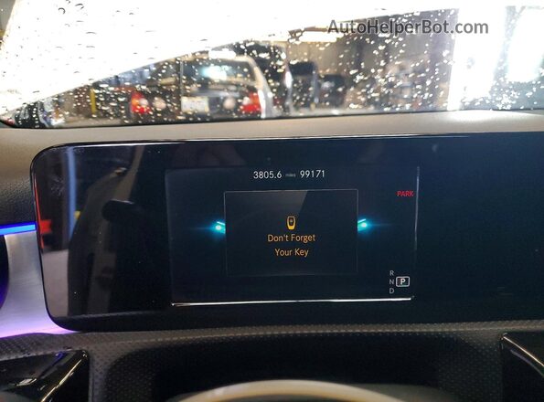 WDD3G4EB7KW021119 2019 MERCEDES-BENZ A White Instrument cluster view