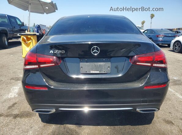 WDD3G4EBXKW017243 2019 MERCEDES-BENZ A Black Rear view