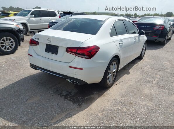 WDD3G4EBXKW035449 2019 MERCEDES-BENZ A 220 White Trasero derecho