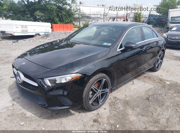 WDD3G4FB1KW019929 2019 MERCEDES-BENZ A 220 Black Передня ліва чверть