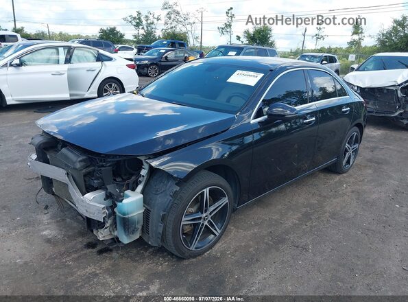 WDD3G4FB1KW024175 2019 MERCEDES-BENZ A 220 Black Front left