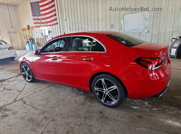WDD3G4FB1KW034821 2019 MERCEDES-BENZ A Red Rear left