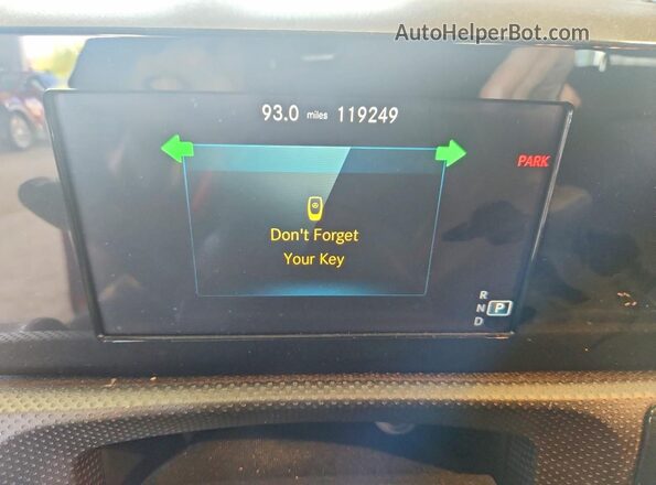 WDD3G4FB1KW034821 2019 MERCEDES-BENZ A Red Instrument cluster view