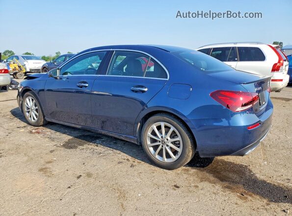 WDD3G4FB1LW039633 2020 MERCEDES-BENZ A Blue Rear left