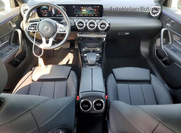 WDD3G4FB1LW039633 2020 MERCEDES-BENZ A Blue Dashboard view