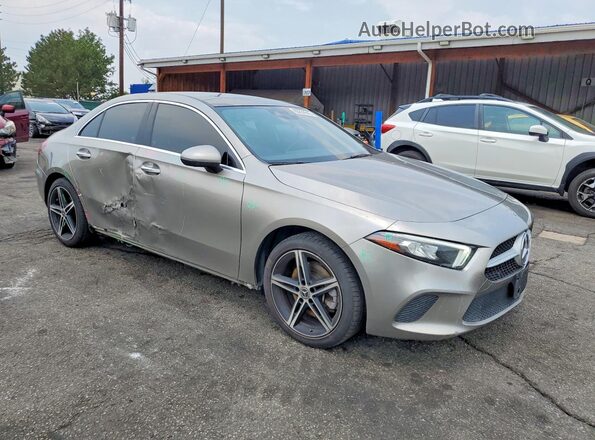 WDD3G4FB3KW002212 2019 MERCEDES-BENZ A Silver Передня права чверть