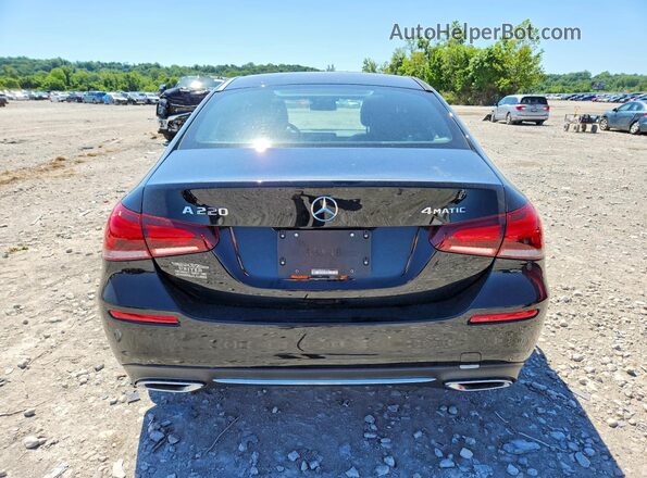 WDD3G4FB4KW027636 2019 MERCEDES-BENZ A Black უკანა ხედი