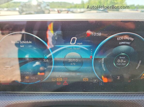WDD3G4FB4KW027636 2019 MERCEDES-BENZ A Black ხელსაწყოთა პანელის ხედი