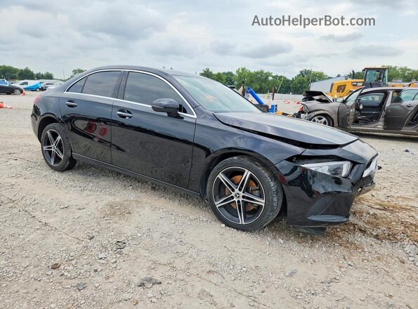 WDD3G4FB4KW028219 2019 MERCEDES-BENZ A Black Przód prawy