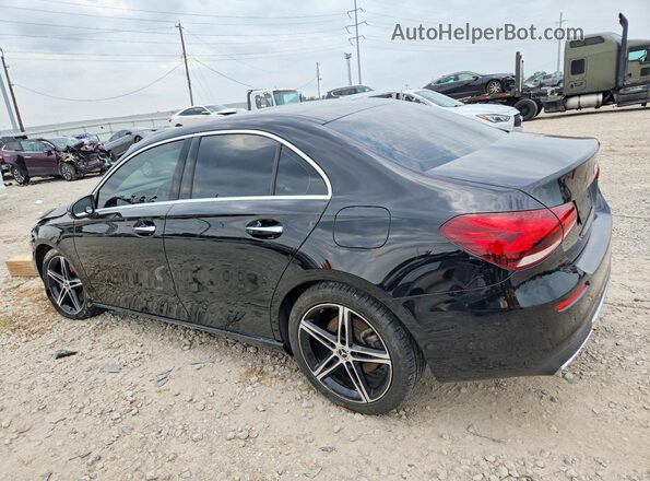 WDD3G4FB4KW028219 2019 MERCEDES-BENZ A Black Tył lewy