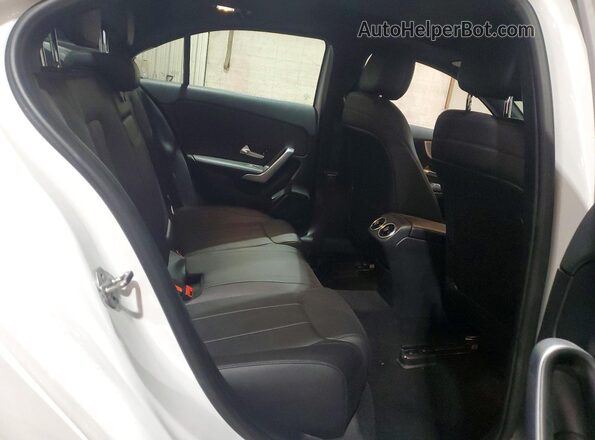 WDD3G4FB8KW024237 2019 MERCEDES-BENZ A White Rear seats view