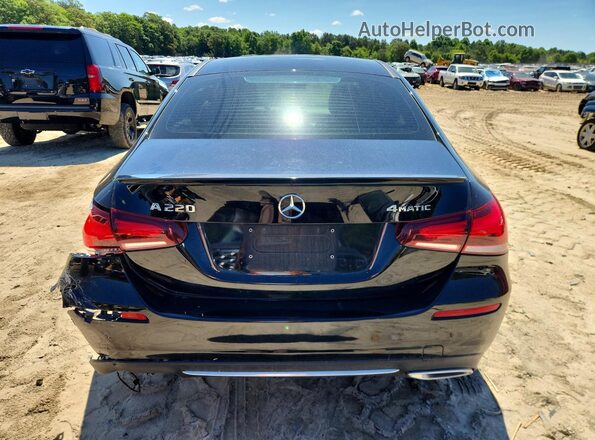 WDD3G4FB9KW023338 2019 MERCEDES-BENZ A Black Հետևի տեսք