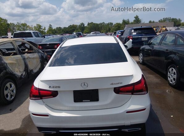 WDD3G4FBXKW016527 2019 MERCEDES-BENZ A 220 White 