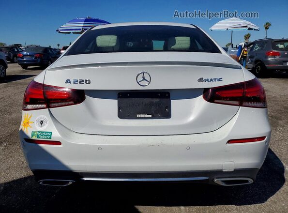 WDD3G4FBXKW031786 2019 MERCEDES-BENZ A Белый Вид сзади
