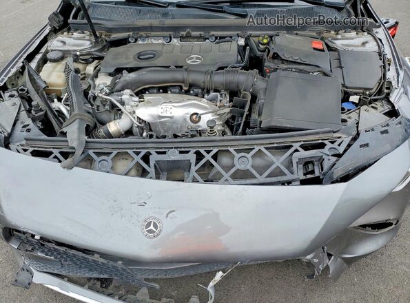 WDD5J4HB0LN071289 2020 MERCEDES-BENZ CLA-CLASS Серый Вид задней части салона