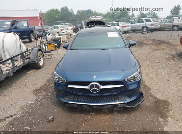 WDD5J4HB0LN078789 2020 MERCEDES-BENZ CLA 250 Blue Вид щитка приладів