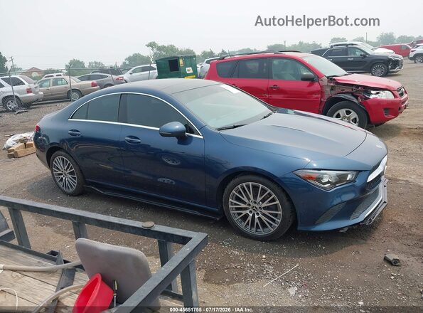 WDD5J4HB0LN078789 2020 MERCEDES-BENZ CLA 250 Blue Вид задньої частини салону