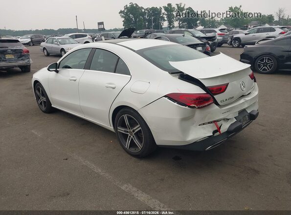 WDD5J4HB8LN067779 2020 MERCEDES-BENZ CLA 250 White Rear left