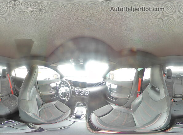 WDD5J5BB1LN058050 2020 MERCEDES-BENZ CLA-CLASS White 360 interior view
