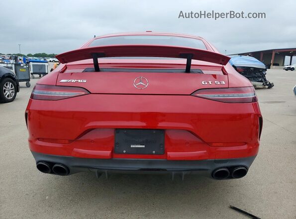 WDD7X6BB8LA014972 2020 MERCEDES-BENZ AMG Red Rear view
