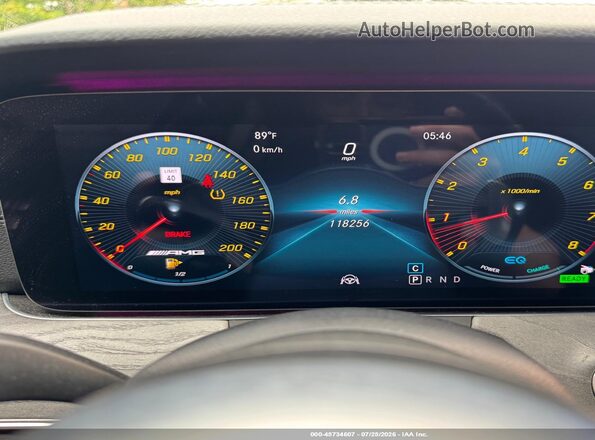 WDD7X6BB9KA008192 2019 MERCEDES-BENZ AMG GT 53 4-DOOR COUPE Black Vista de los asientos traseros