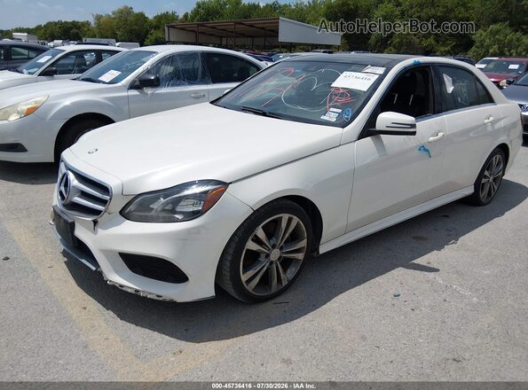 WDDHF5KB4GB169715 2016 MERCEDES-BENZ E-CLASS White Przód lewy