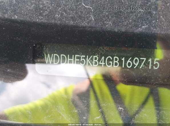 WDDHF5KB4GB169715 2016 MERCEDES-BENZ E-CLASS White Widok komory silnika