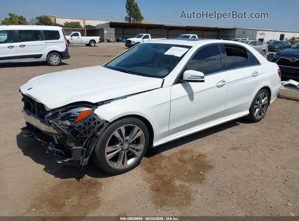 WDDHF5KB4GB188099 2016 MERCEDES-BENZ E-CLASS White Przód lewy