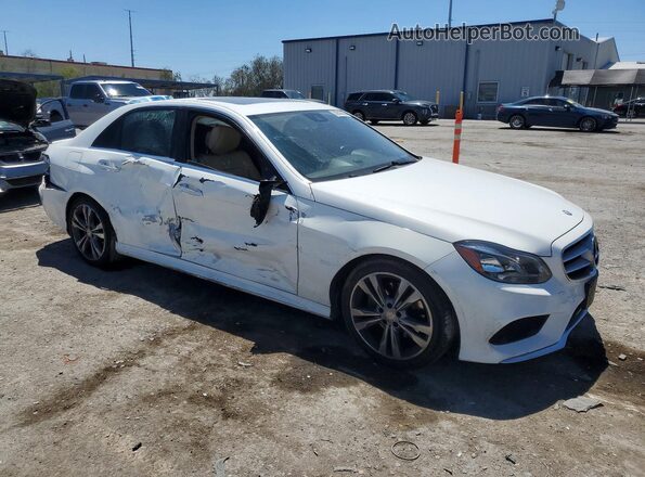 WDDHF5KB4GB222333 2016 MERCEDES-BENZ E White Առջևի աջ