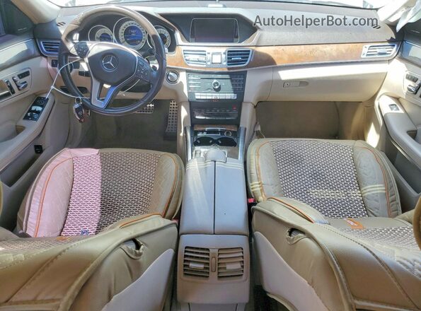 WDDHF5KB4GB222333 2016 MERCEDES-BENZ E White Առջևի վահանակի տեսք
