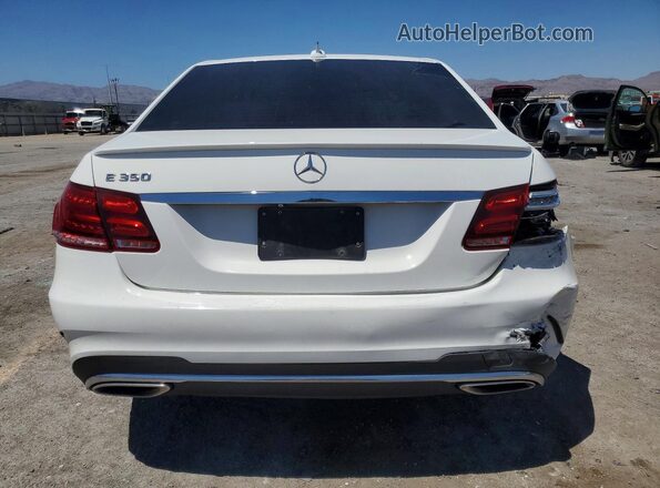 WDDHF5KB4GB222333 2016 MERCEDES-BENZ E White Հետևի տեսք