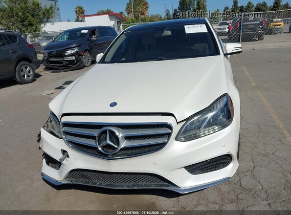 WDDHF5KB4GB259396 2016 MERCEDES-BENZ E-CLASS White Widok zestawu wskaźników