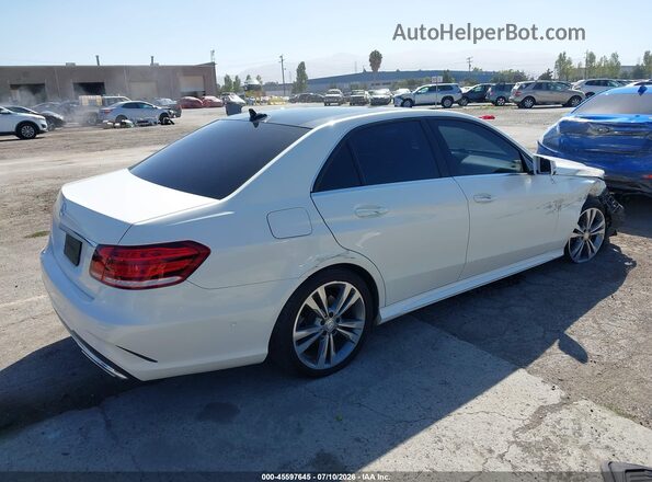 WDDHF5KB4GB259396 2016 MERCEDES-BENZ E-CLASS White Tył prawy