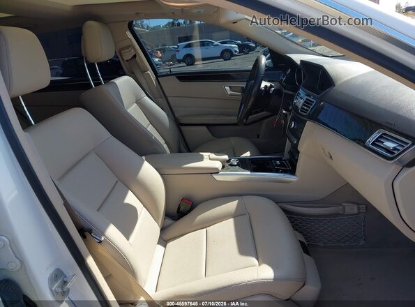 WDDHF5KB4GB259396 2016 MERCEDES-BENZ E-CLASS White Widok wnętrza z przodu