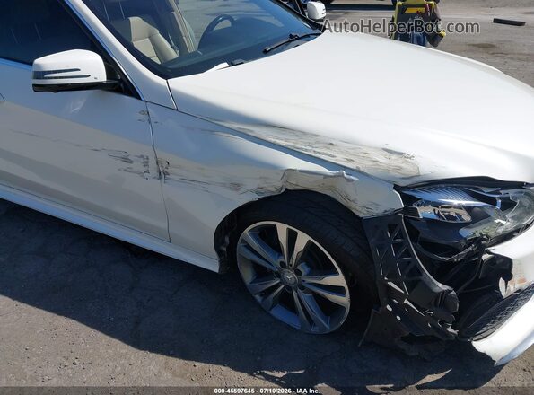 WDDHF5KB4GB259396 2016 MERCEDES-BENZ E-CLASS White Widok z przodu