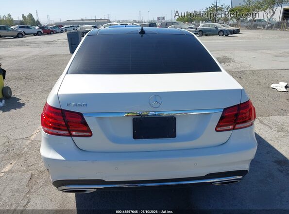 WDDHF5KB4GB259396 2016 MERCEDES-BENZ E-CLASS White 