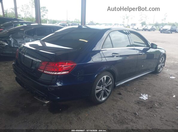 WDDHF5KB4GB301310 2016 MERCEDES-BENZ E-CLASS Blue Հետևի աջ