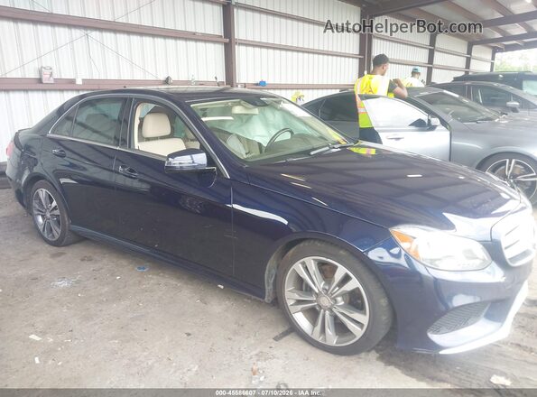 WDDHF5KB4GB301310 2016 MERCEDES-BENZ E-CLASS Blue Սալոնի հետևի տեսք