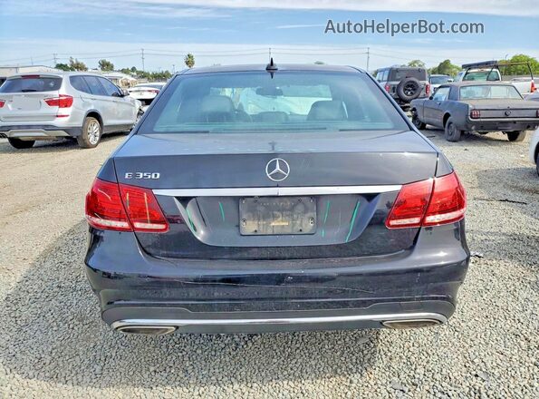 WDDHF5KB4GB320276 2016 MERCEDES-BENZ E Black Widok z tyłu