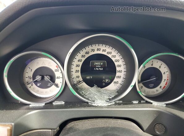 WDDHF5KB4GB320276 2016 MERCEDES-BENZ E Black Widok zestawu wskaźników