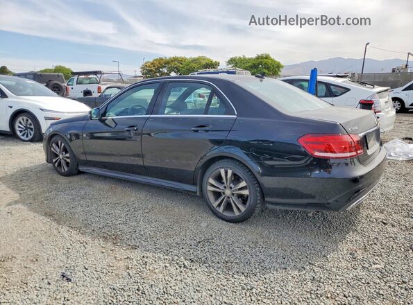 WDDHF5KB4GB320276 2016 MERCEDES-BENZ E Black Tył lewy