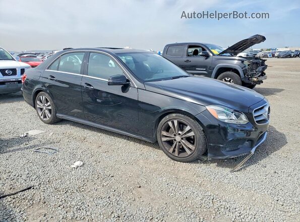 WDDHF5KB4GB320276 2016 MERCEDES-BENZ E Black Przód prawy